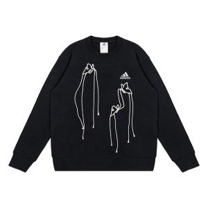 Adidas Свитшот унисекс черный