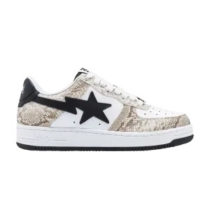 Кроссовки BAPE Wmns Bapesta 'Beige Snakeskin', кремовый
