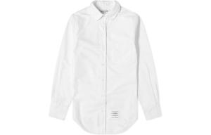 Длинный рукав Застежка на пуговицах Рубашка THOM BROWNE, белый