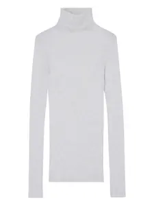 Футболка Massachusetts с высоким воротником American Vintage, серый