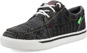 Мужские повседневные ковбойские туфли Twisted X в стиле Hooey Loper, светло-серые, белый