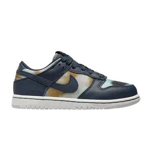 Кроссовки Nike Dunk Low SE PS, Graffiti - Obsidian