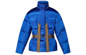 Пуховик женский синий Louis Vuitton