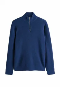 Свободный джемпер из синели Next, Navy Blue