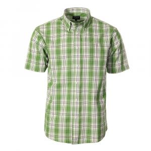 Gioberti Мужская рубашка в клетку с коротким рукавом, цвет Green White