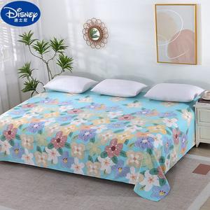 Disney Простыня для кана 350х240 см (после стирки ~320х240 см), цвет Water Blue, Elegant Floral Bouquet