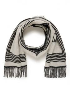 Шарф Myrthe Logo из чистой шерсти InWear, Whisper White