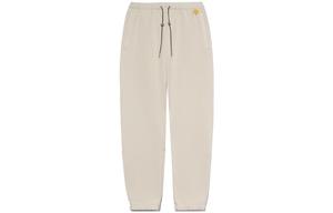 Спортивная модная коллекция трикотажные спортивные брюки женские заварной кремовый пепел Lining