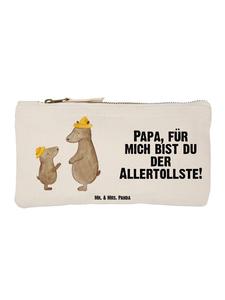 Mr. & Mrs. Panda Сумка для туалетных принадлежностей в виде медведя в шляпе с надписью белым цветом