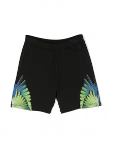 Спортивные шорты Icon Wings Marcelo Burlon County Of Milan Kids, черный