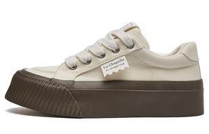 Кеды, скейтборд обувь женская низкая La Chapelle, черный