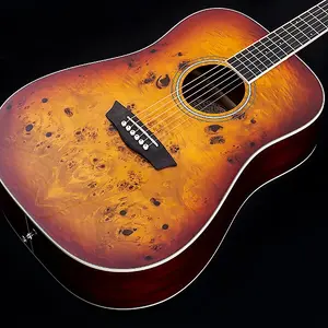 Акустическая гитара Washburn DFBDA Deep Forest Dreadnought с топом из смеси капа тополя и грифом из махагона, 6 струн