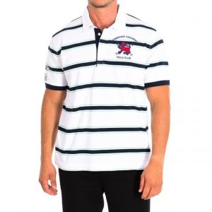 Поло с короткими рукавами tmp321 js328 мужчина La Martina, белый