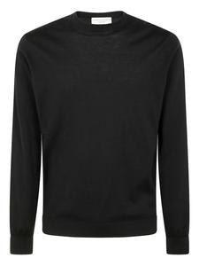 Хлопковый свитер Filippo De Laurentiis, черный