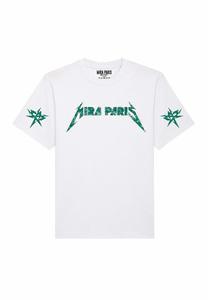 Футболка с принтом Mira Paris, белый