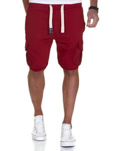 Тканевые шорты Amaci&Sons, цвет bordeaux rot