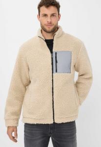 Флисовая куртка BRAX STYLE SCOTT , Cream/White