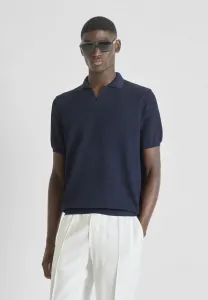 Поло без пуговиц, стандартного кроя. Antony Morato, Blue-Grey