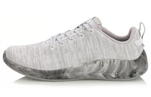 Кроссовки мужские с низким верхом белые/серые Lining