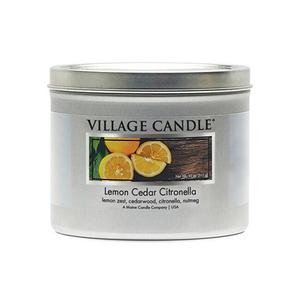 Ароматическая свеча Кедр и Лимон (Lemon Cedar Citronella) 311г Village Candle