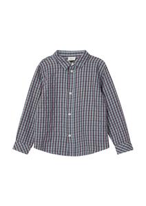 Рубашка на пуговицах классического кроя s.Oliver, опаловый/светло-голубой