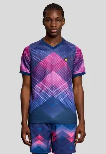 Футболка с принтом Lyle & Scott, Navy Peony