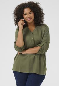 Блуза Kaffe Curve, цвет Grape Leaf
