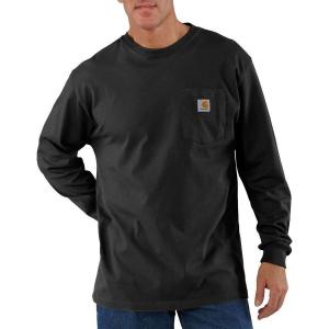 Футболка Carhartt Workwear Pocket Long-Sleeve Carhartt, Black