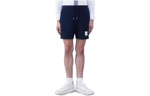 Шорты для бега Rwb с отделкой в полоску и шнурком THOM BROWNE, синий