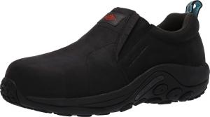 Мокасины Jungle с композитным носком из искусственной кожи Merrell, черный