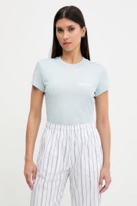 Хлопковая футболка Karl Lagerfeld Jeans, синий