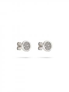 s.Oliver Серебряные серьги-гвоздики с блестящими камнями в серебре