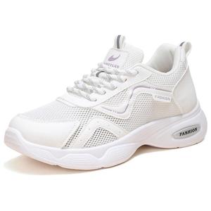 TAIHEYUAN Дышащие массивные кроссовки женские низкие бело-фиолетовые, цвет White Purple