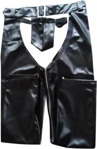 Модные европейско-американские сексуальные и забавные брюки с открытой промежностью для мужчин 2026 года, Black