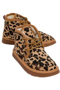 Спортивные ботинки Mingo на шнуровке (женские) Prologue Shoes, Leopard faux leather