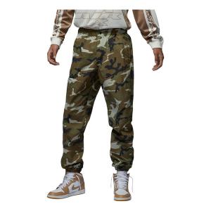 Брюки mvp camo pants asia sizing 'light olive' Air Jordan, зеленый