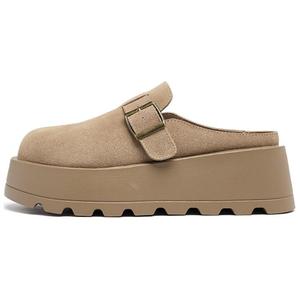 AGSDON Женские закрытые тапочки светло-хаки, цвет Light Khaki