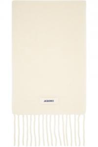 Шарф La casa 'the carro' Jacquemus, Off-White