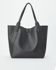 Сумка-шоппер с эффектом кожи Tintoretto, черный