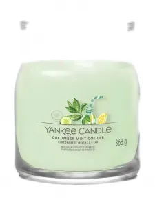 Свеча с ароматом огурца и мяты Yankee Candle, зеленый