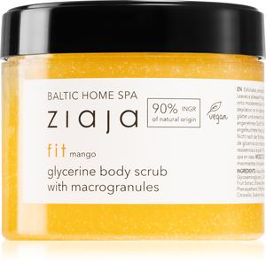 Скраб для лица Baltic Home Spa Fit с манго, крупнозернистыми частицами и глицерином Ziaja, 300 мл
