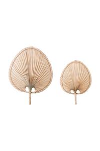Настенное украшение, упаковка 2 шт. Bloomingville, бежевый