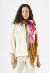 Шарф Codello PRINTED SNOO, Pink