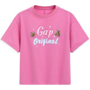 Футболка для детей 3-7 лет GAP, розовый