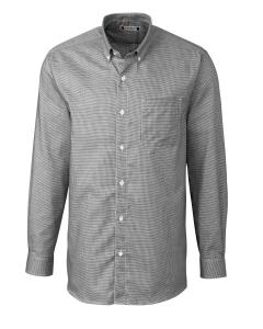 Рубашка мужская Clique, черный/белый