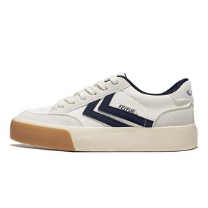 Feiyue Низкие, износостойкие, противоскользящие кроссовки для скейтбординга унисекс, бежево-темно-синие