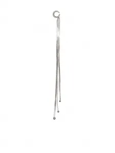 Серебряная серьга-кафф с кристаллами Panconesi