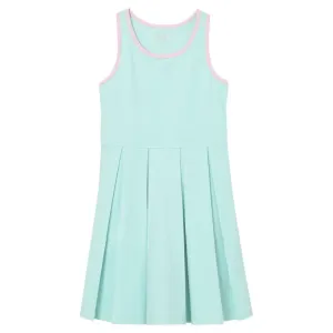 Спортивное платье-майка для девочек 8-16 лет Lands' End, цвет aruba blue