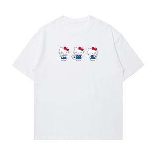 Футболка Hello Kitty SS25 Unisex Sanrio, белый
