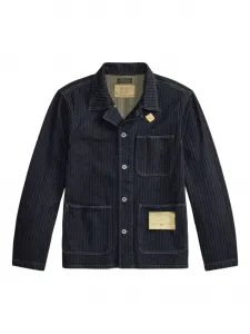 Рубашка в полоску Ralph Lauren Rrl, синий